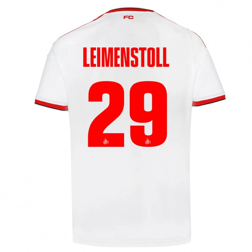 DanxenレディースVanessa Leimen­stoll#29ホワイト レッド ブラックホームシャツ2026/27ジャージーユニフォーム