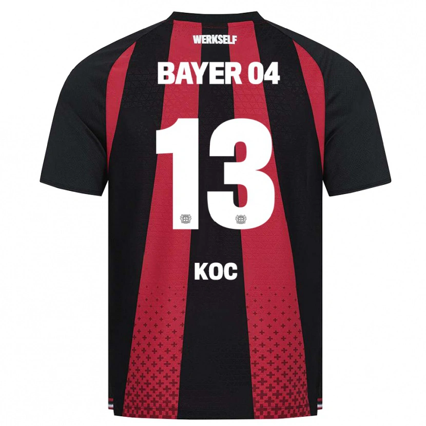 DanxenレディースHalil Koç#13ブラック ホワイト レッドホームシャツ2026/27ジャージーユニフォーム