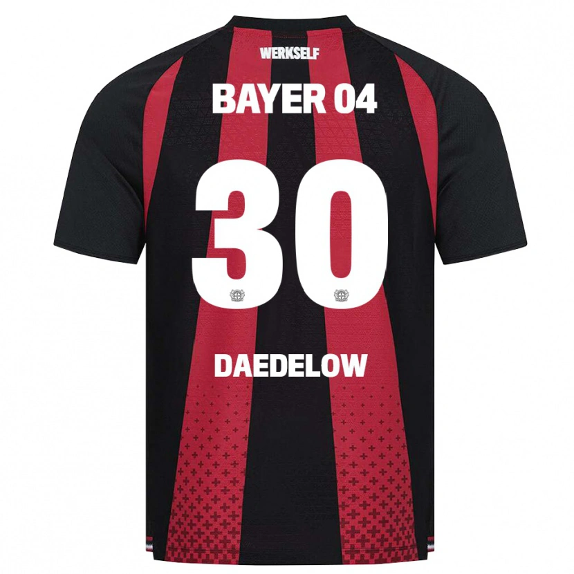 DanxenレディースIda Daedelow#30ブラック ホワイト レッドホームシャツ2026/27ジャージーユニフォーム