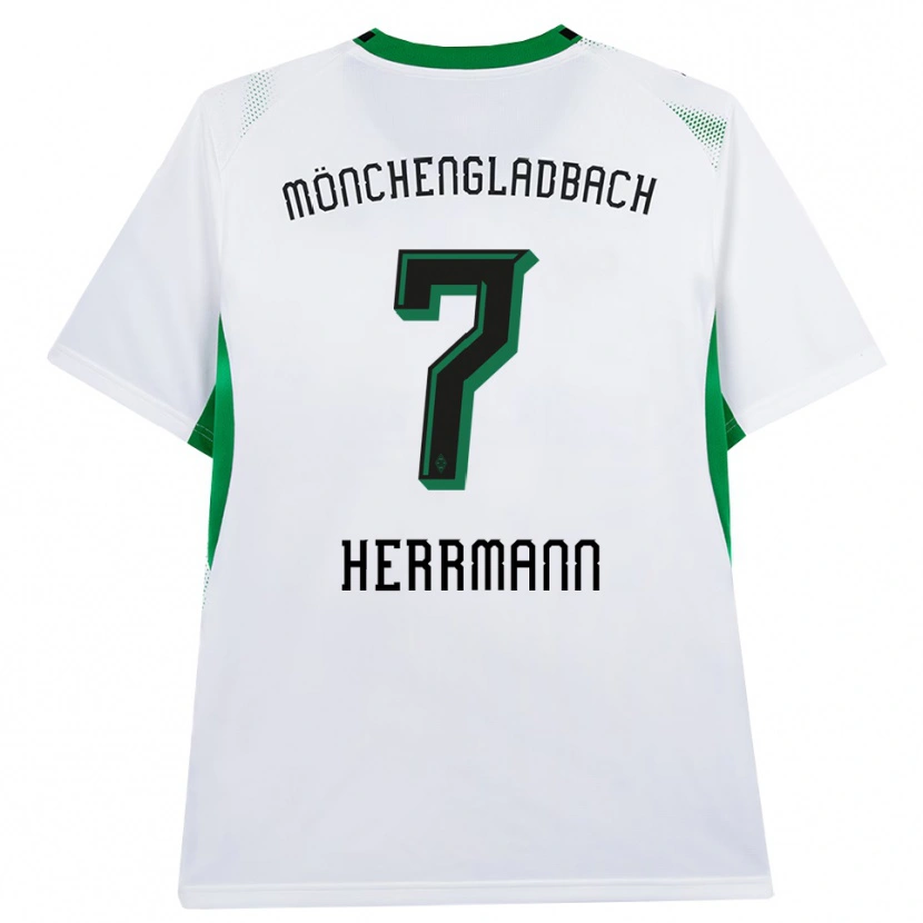 Danxenレディースパトリック・ヘアマン#7ホワイト ブラック グリーンホームシャツ2026/27ジャージーユニフォーム