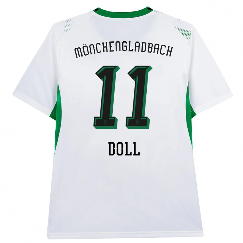 DanxenレディースLeo Doll#11ホワイト ブラック グリーンホームシャツ2026/27ジャージーユニフォーム