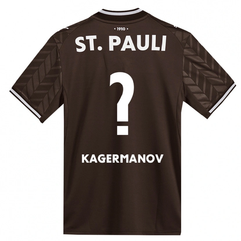 DanxenレディースMuslim Kagermanov#0カフェ ホワイトホームシャツ2026/27ジャージーユニフォーム