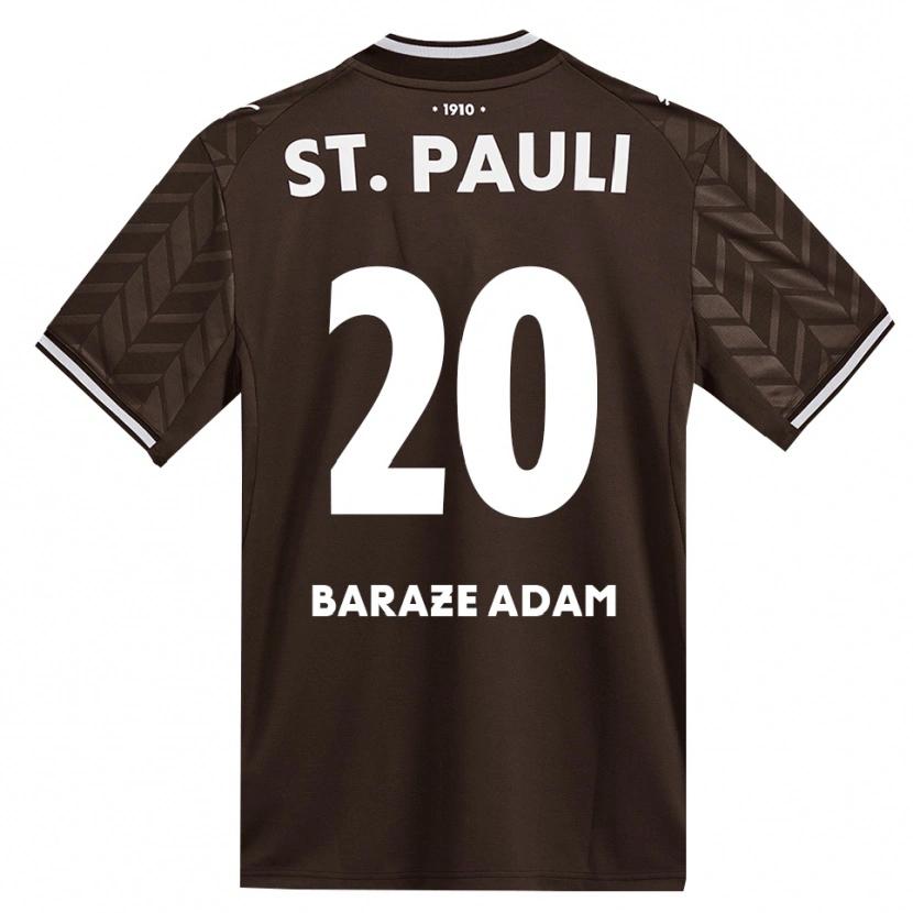 DanxenレディースIsma Baraze Adam#20カフェ ホワイトホームシャツ2026/27ジャージーユニフォーム