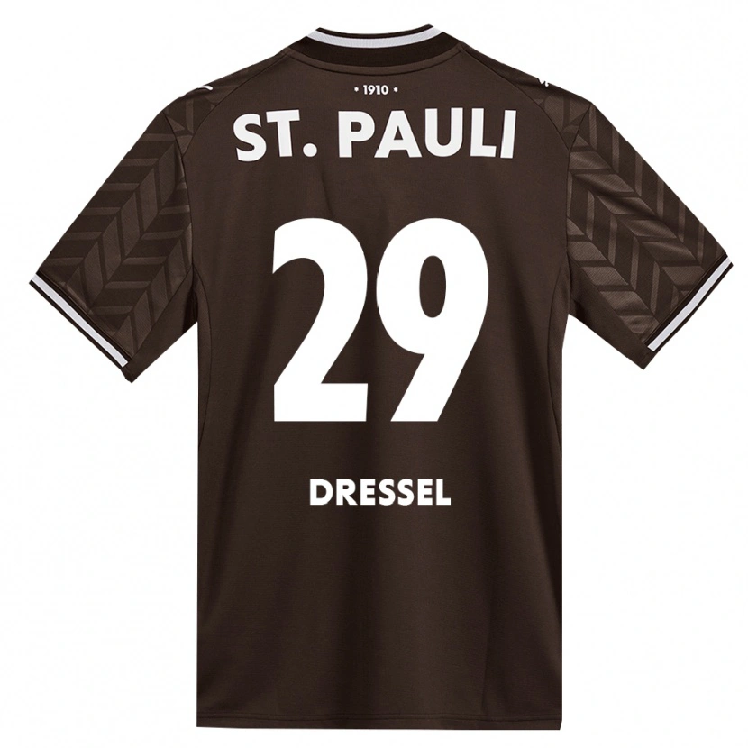 DanxenレディースHenry Dressel#29カフェ ホワイトホームシャツ2026/27ジャージーユニフォーム