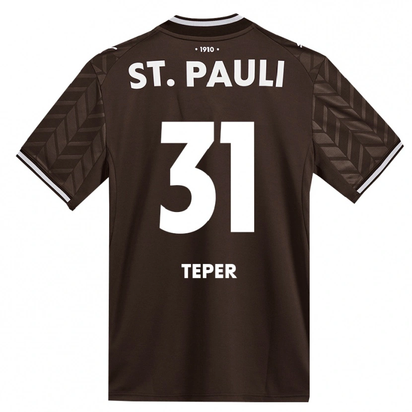 DanxenレディースM. Teper#31カフェ ホワイトホームシャツ2026/27ジャージーユニフォーム