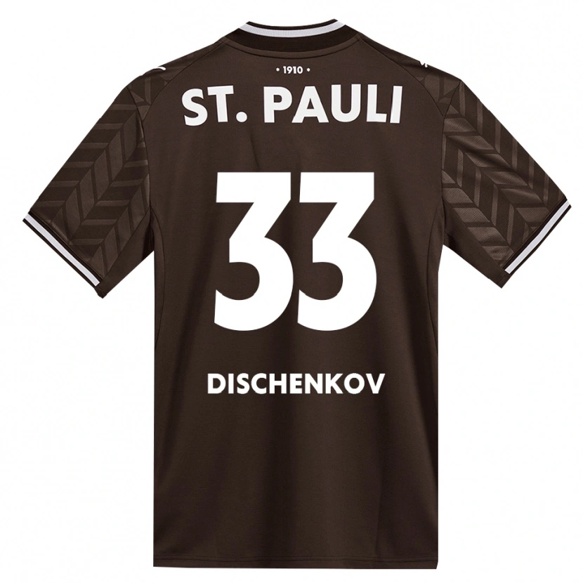 DanxenレディースDmitriy Dischenkov#33カフェ ホワイトホームシャツ2026/27ジャージーユニフォーム