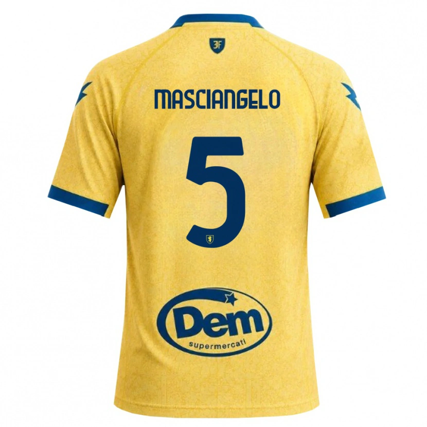 DanxenレディースEdoardo Masciangelo#5カーキ ブラック ブルーホームシャツ2026/27ジャージーユニフォーム