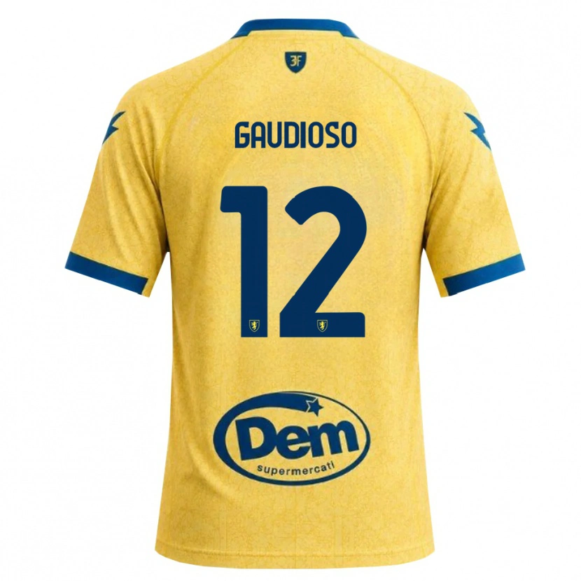DanxenレディースGianmaria Gaudioso#12カーキ ブラック ブルーホームシャツ2026/27ジャージーユニフォーム