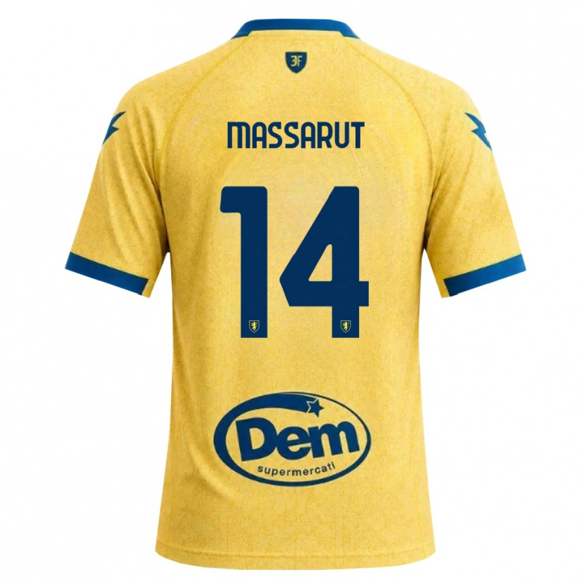 DanxenレディースDaniele Massarut#14カーキ ブラック ブルーホームシャツ2026/27ジャージーユニフォーム