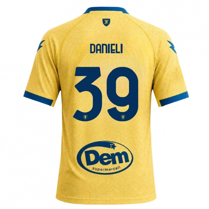DanxenレディースAlessio Danieli#39カーキ ブラック ブルーホームシャツ2026/27ジャージーユニフォーム