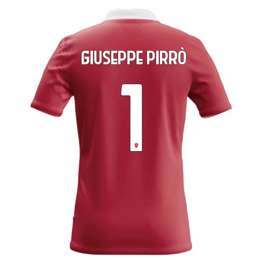 DanxenレディースMarco Giuseppe Pirrò#1赤 白ホームシャツ2026/27ジャージーユニフォーム