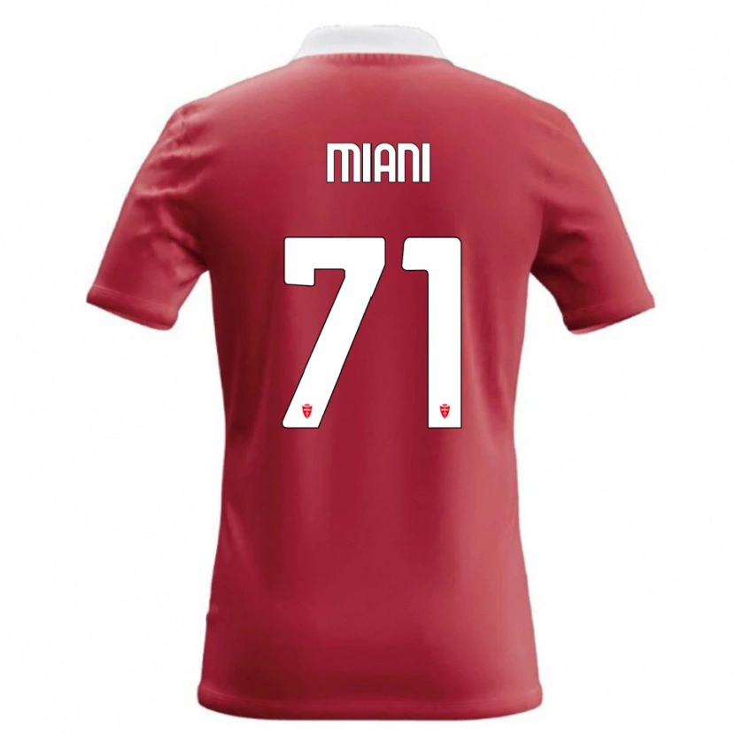 DanxenレディースArthur Miani#71赤 白ホームシャツ2026/27ジャージーユニフォーム