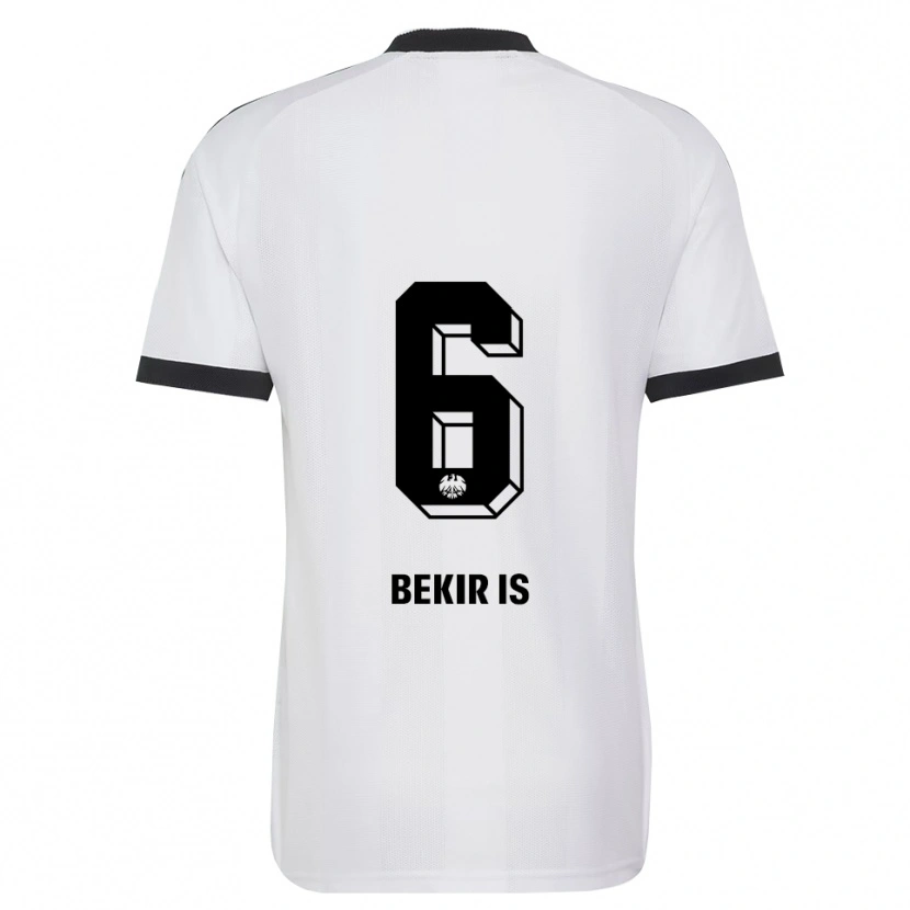 DanxenレディースEba Bekir Is#6ブラック ホワイトアウェイシャツ2026/27ジャージーユニフォーム