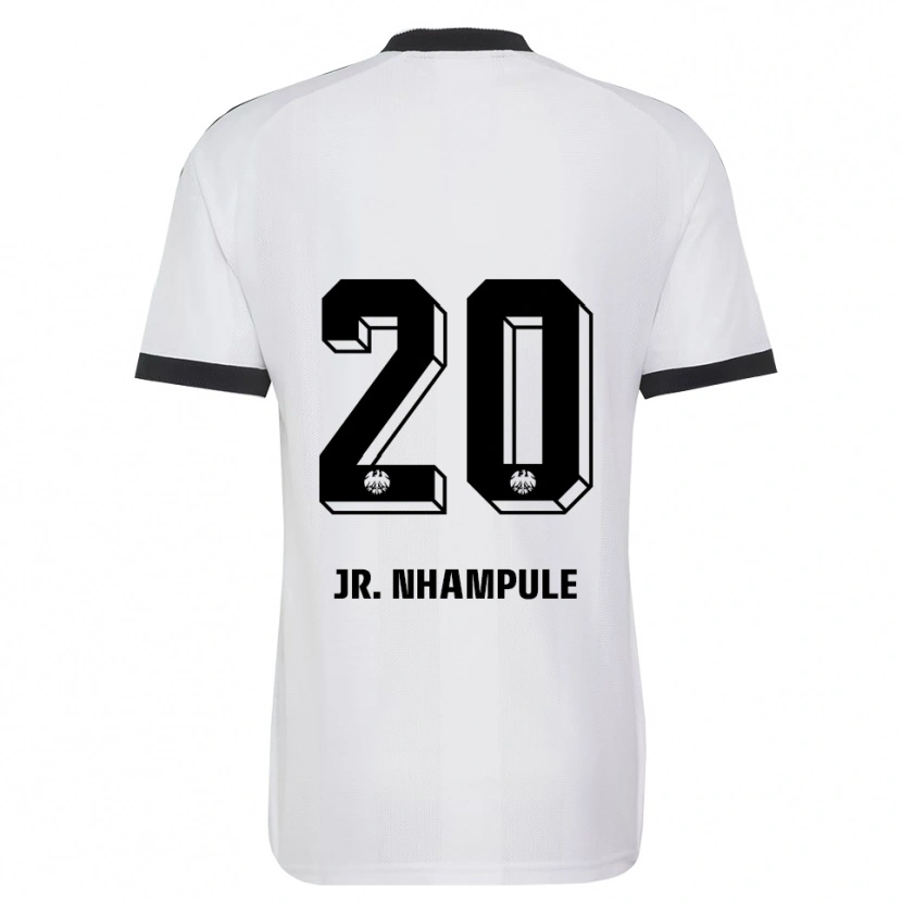 DanxenレディースJunior Nhampule#20ブラック ホワイトアウェイシャツ2026/27ジャージーユニフォーム