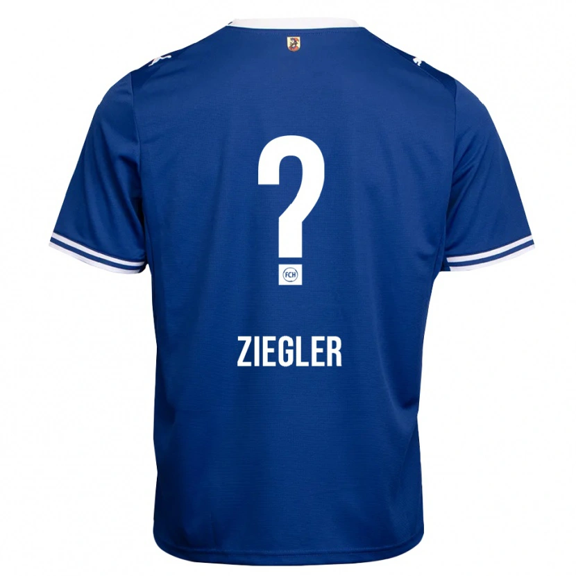 DanxenレディースPhillip Ziegler#0ロイヤルブルー ホワイトアウェイシャツ2026/27ジャージーユニフォーム