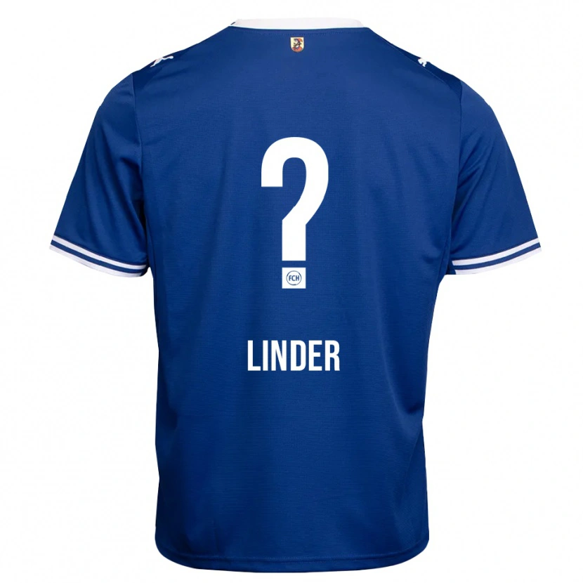 DanxenレディースMadeleine Linder#0ロイヤルブルー ホワイトアウェイシャツ2026/27ジャージーユニフォーム