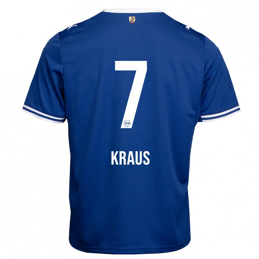 DanxenレディースSabrina Kraus#7ロイヤルブルー ホワイトアウェイシャツ2026/27ジャージーユニフォーム