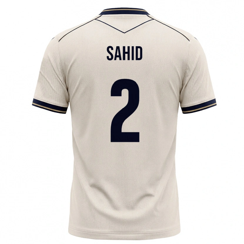 DanxenレディースMohamed Sahid#2オフホワイト インクブルーアウェイシャツ2026/27ジャージーユニフォーム