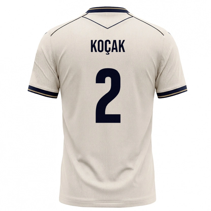 DanxenレディースEnsar Koçak#2オフホワイト インクブルーアウェイシャツ2026/27ジャージーユニフォーム