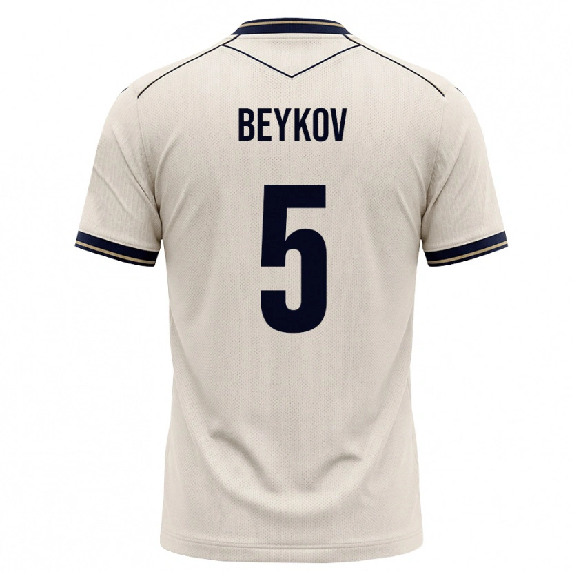 DanxenレディースViktor Beykov#5オフホワイト インクブルーアウェイシャツ2026/27ジャージーユニフォーム