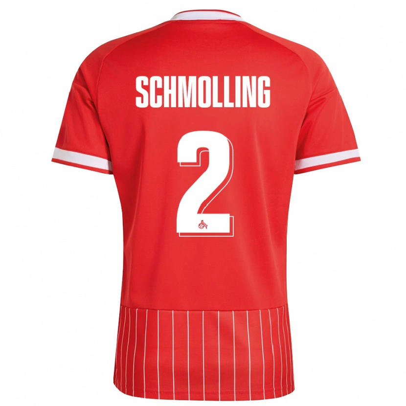 DanxenレディースViktor Schmolling#2レッド ホワイト グリーンアウェイシャツ2026/27ジャージーユニフォーム