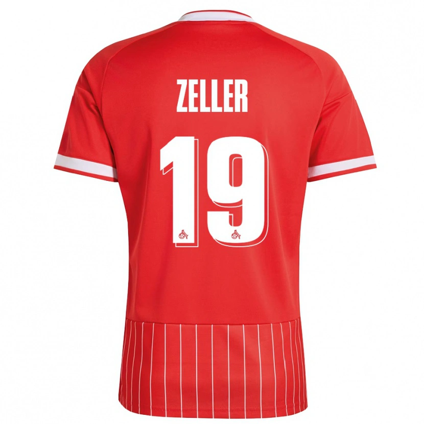 Danxenレディースドーラ・ゼラー#19レッド ホワイト グリーンアウェイシャツ2026/27ジャージーユニフォーム
