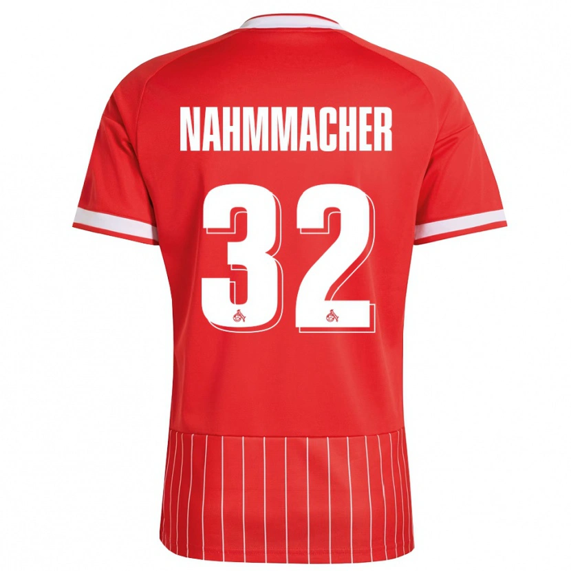 DanxenレディースEmil Nahmmacher#32レッド ホワイト グリーンアウェイシャツ2026/27ジャージーユニフォーム