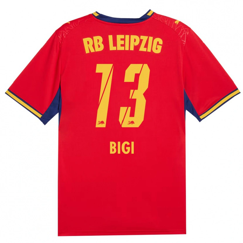 DanxenレディースSamim Bigi#13レッド イエロー ロイヤルブルーアウェイシャツ2026/27ジャージーユニフォーム