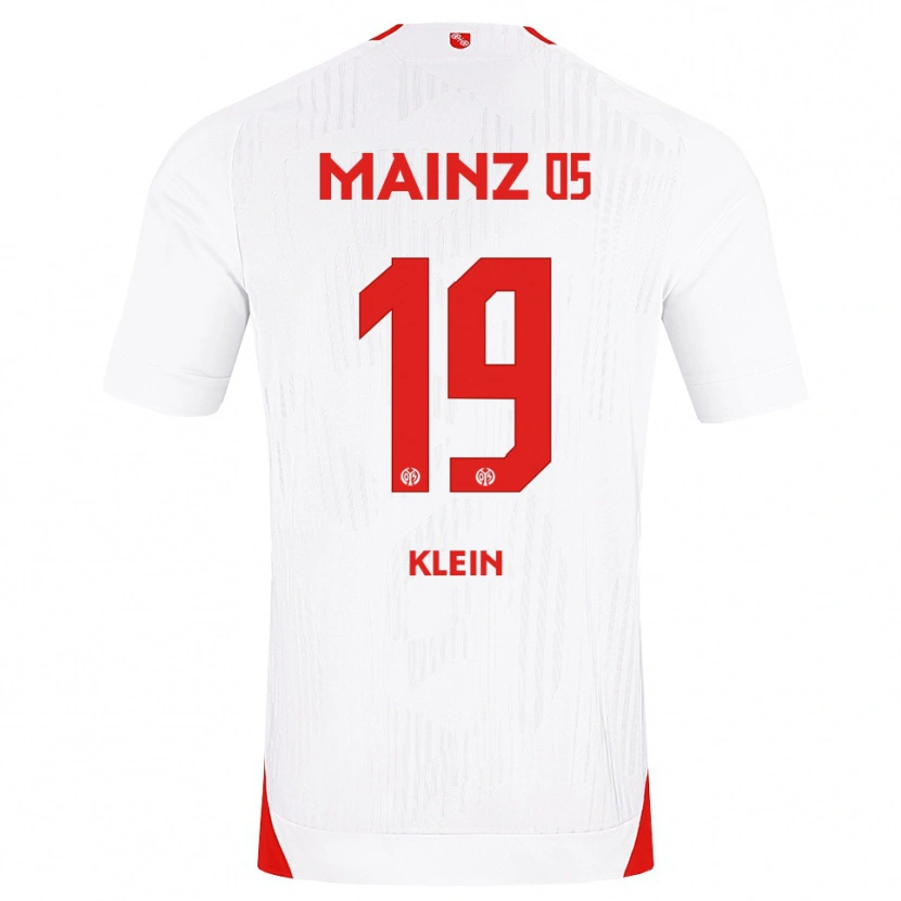 DanxenレディースYannis Klein#19ホワイト レッド イエローアウェイシャツ2026/27ジャージーユニフォーム