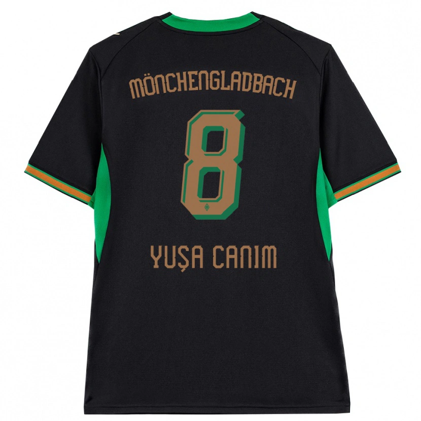 DanxenレディースSalih Yuşa Canım#8ブラック オレンジ グリーン ブラウンアウェイシャツ2026/27ジャージーユニフォーム