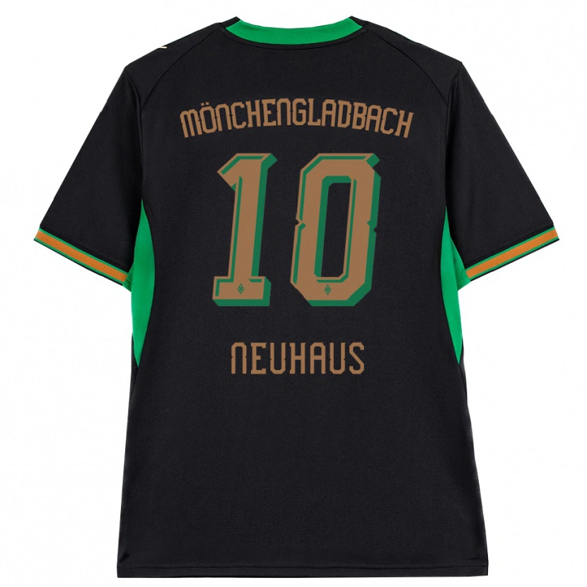 Danxenレディースフロリアン・ノイハウス#10ブラック オレンジ グリーン ブラウンアウェイシャツ2026/27ジャージーユニフォーム