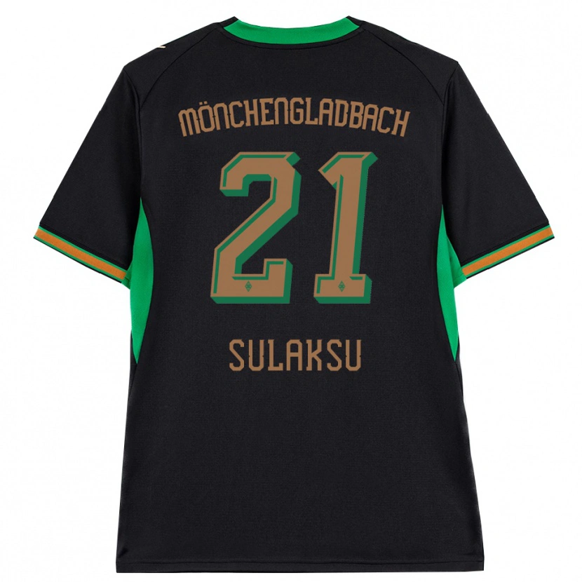 DanxenレディースOzan Sulaksu#21ブラック オレンジ グリーン ブラウンアウェイシャツ2026/27ジャージーユニフォーム