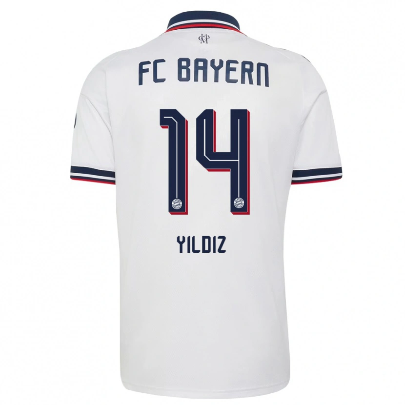 DanxenレディースVeis Yildiz#14ホワイト グレー レッドアウェイシャツ2026/27ジャージーユニフォーム