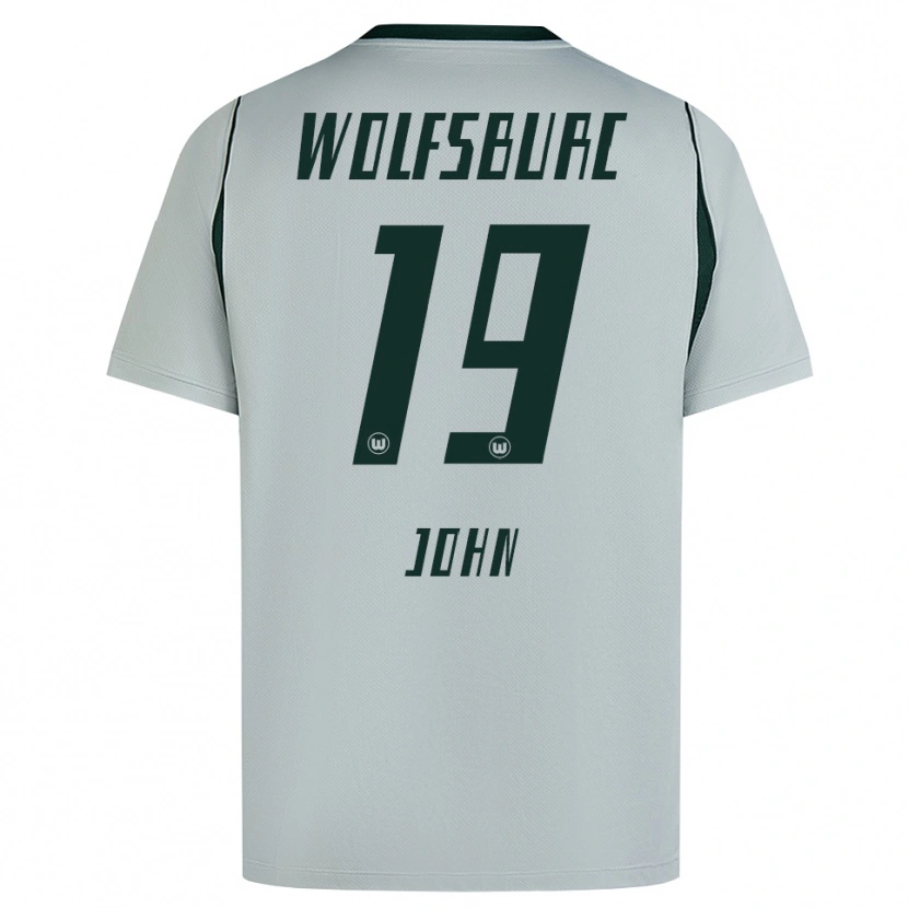 DanxenレディースMichael John#19グレー グリーンアウェイシャツ2026/27ジャージーユニフォーム