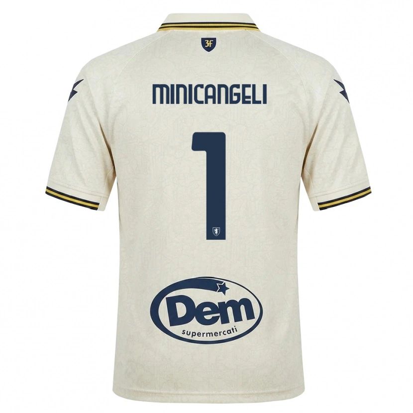 DanxenレディースFrancesco Minicangeli#1オールドレース イエロー ブラックアウェイシャツ2026/27ジャージーユニフォーム