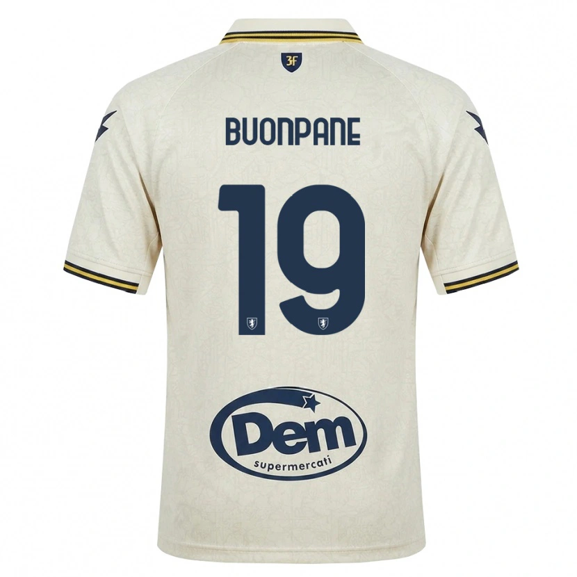 DanxenレディースDavide Buonpane#19オールドレース イエロー ブラックアウェイシャツ2026/27ジャージーユニフォーム