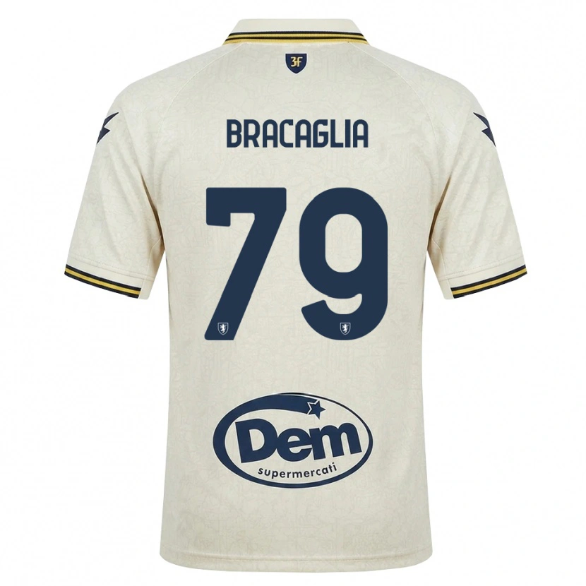 DanxenレディースGabriele Bracaglia#79オールドレース イエロー ブラックアウェイシャツ2026/27ジャージーユニフォーム