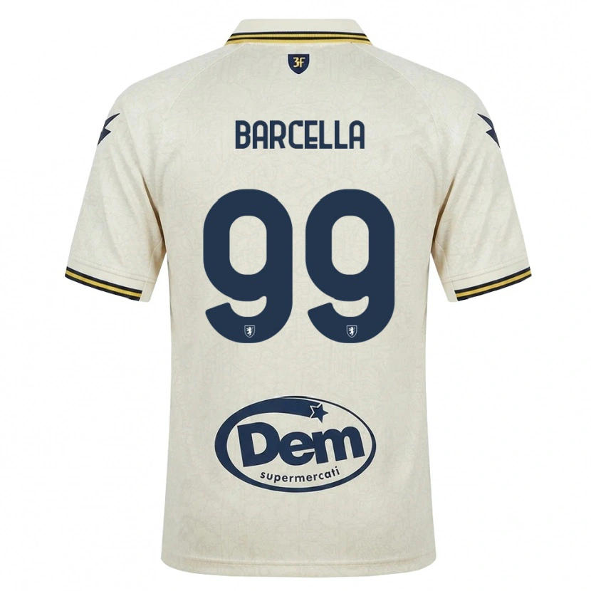 Danxenレディースケビン・バルセラ#99オールドレース イエロー ブラックアウェイシャツ2026/27ジャージーユニフォーム