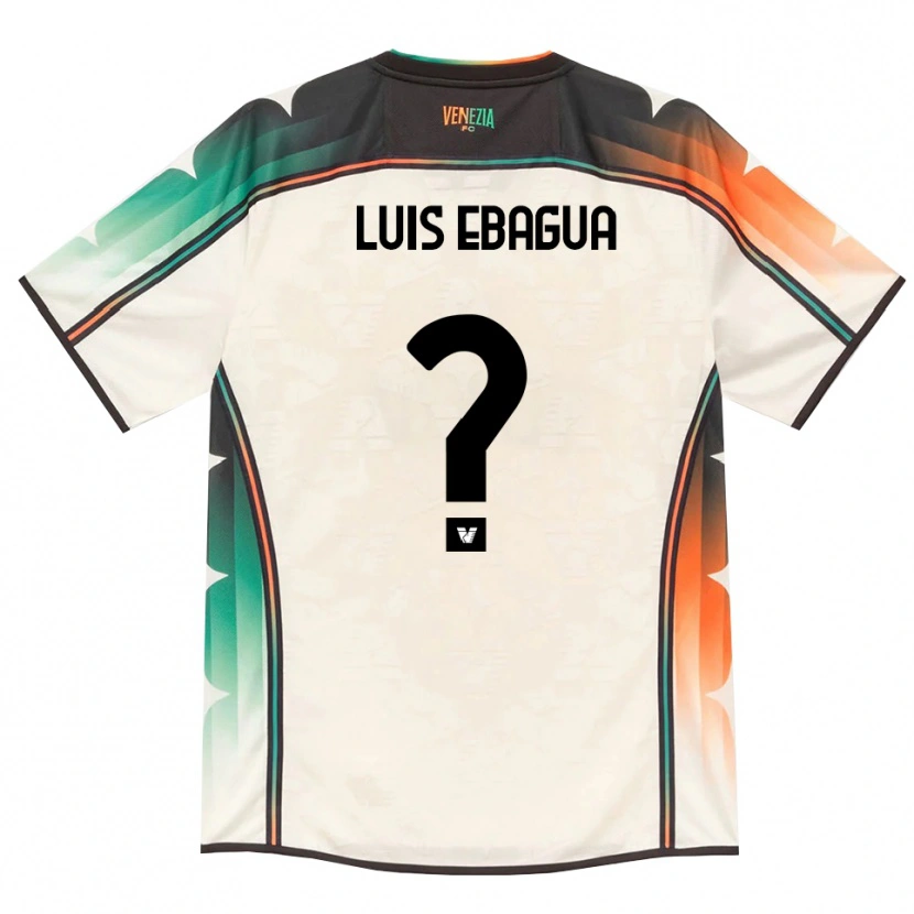 DanxenレディースSean Luis Ebagua#0オールドレース オレンジ グリーンアウェイシャツ2026/27ジャージーユニフォーム