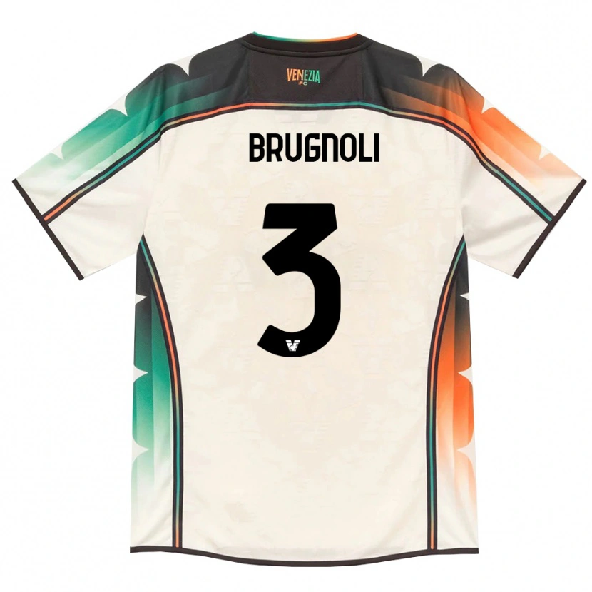 DanxenレディースLorenzo Brugnoli#3オールドレース オレンジ グリーンアウェイシャツ2026/27ジャージーユニフォーム