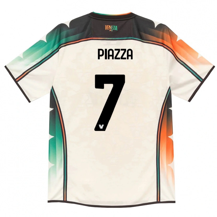 Danxenレディースマッシミリアーノ・ピアッツァ#7オールドレース オレンジ グリーンアウェイシャツ2026/27ジャージーユニフォーム