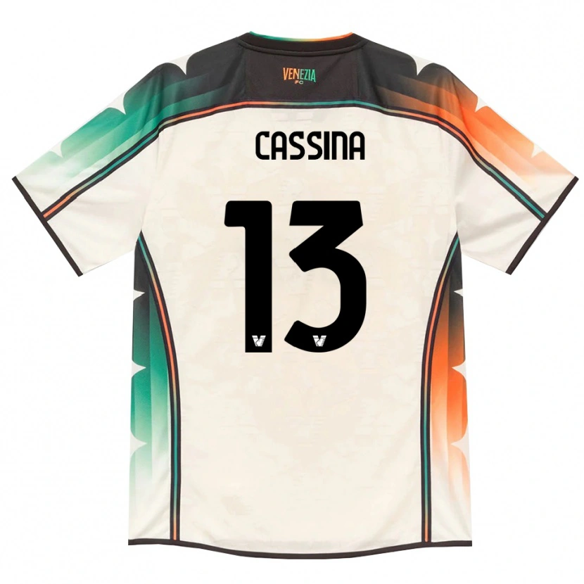 DanxenレディースTommaso Cassina#13オールドレース オレンジ グリーンアウェイシャツ2026/27ジャージーユニフォーム