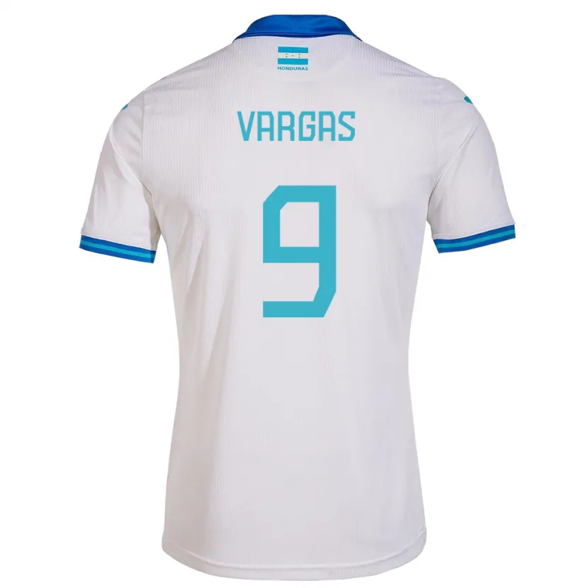 DanxenキッズホンジュラスNayrobi Vargas#9白ホームシャツ24-26ジャージーユニフォーム