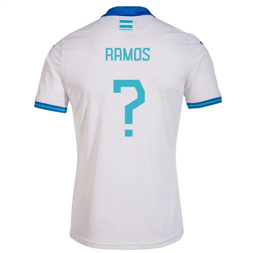 DanxenキッズホンジュラスMayra Ramos#0白ホームシャツ24-26ジャージーユニフォーム