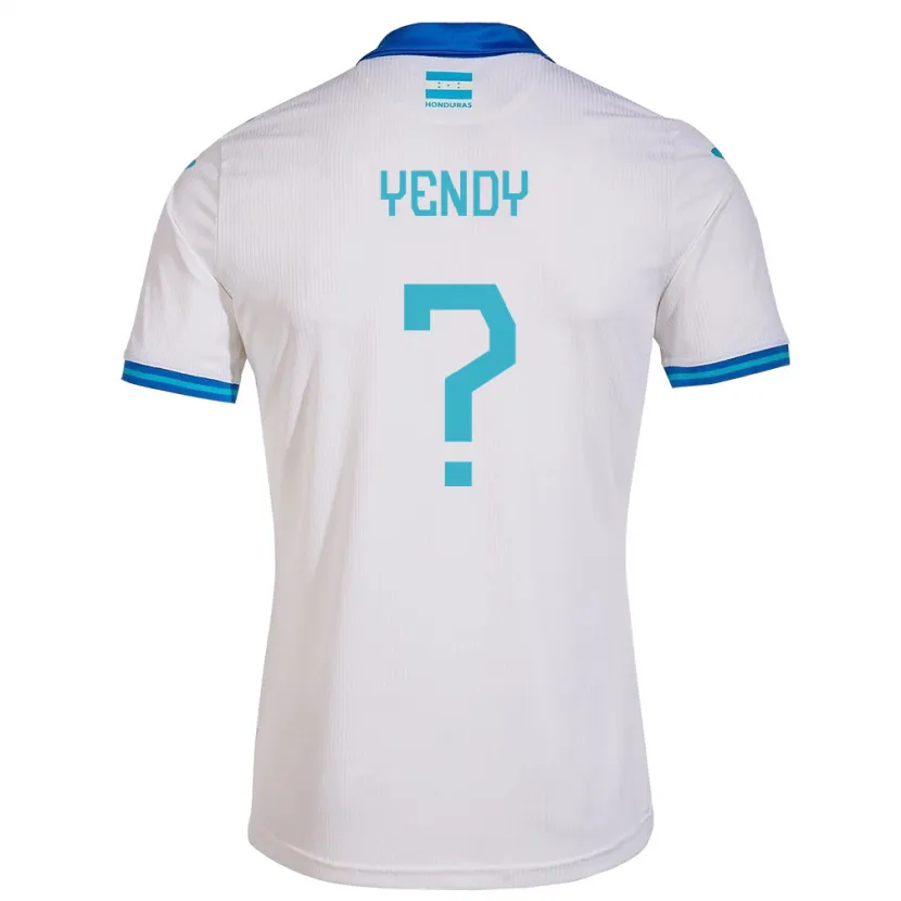 DanxenキッズホンジュラスYendy Martínez#0白ホームシャツ24-26ジャージーユニフォーム