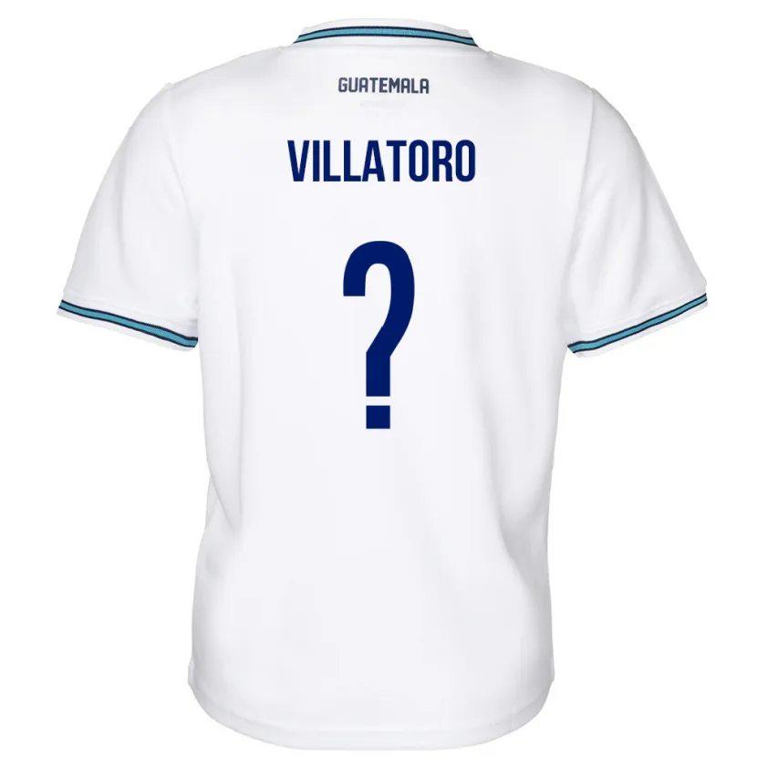 DanxenキッズグアテマラGrace Villatoro#0白ホームシャツ24-26ジャージーユニフォーム