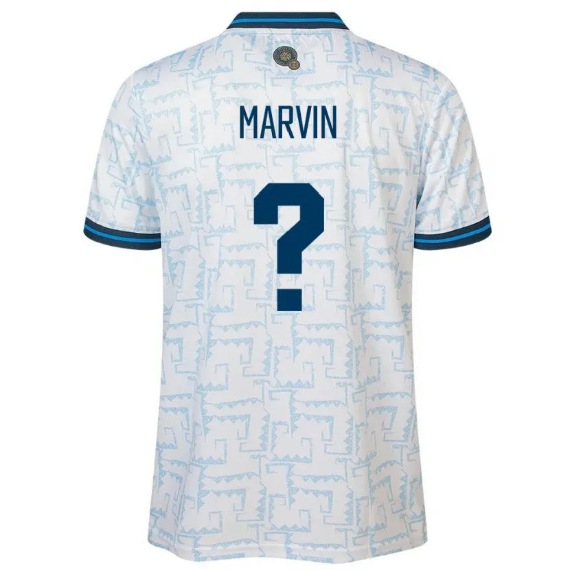 DanxenキッズエルサルバドルMarvin Mejia#0白アウェイシャツ24-26ジャージーユニフォーム