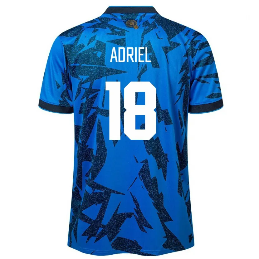 DanxenメンズエルサルバドルAdriel Martínez#18青ホームシャツ24-26ジャージーユニフォーム