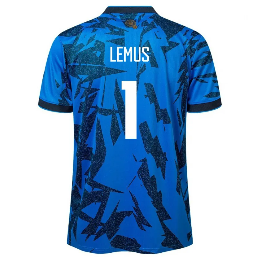 DanxenメンズエルサルバドルHamilton Lemus#1青ホームシャツ24-26ジャージーユニフォーム