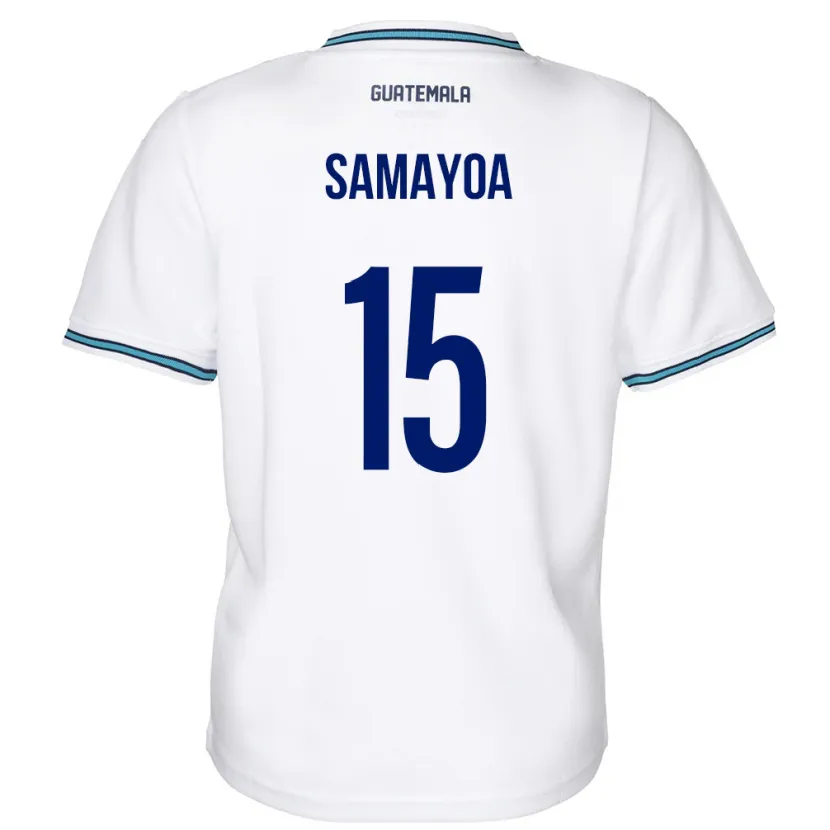 DanxenメンズグアテマラGiselle Samayoa#15白ホームシャツ24-26ジャージーユニフォーム